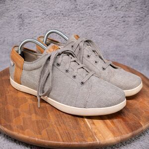 Chaco Shoes Women's 10 Ionia Gray Brown Sneakers Performance Flats Laces